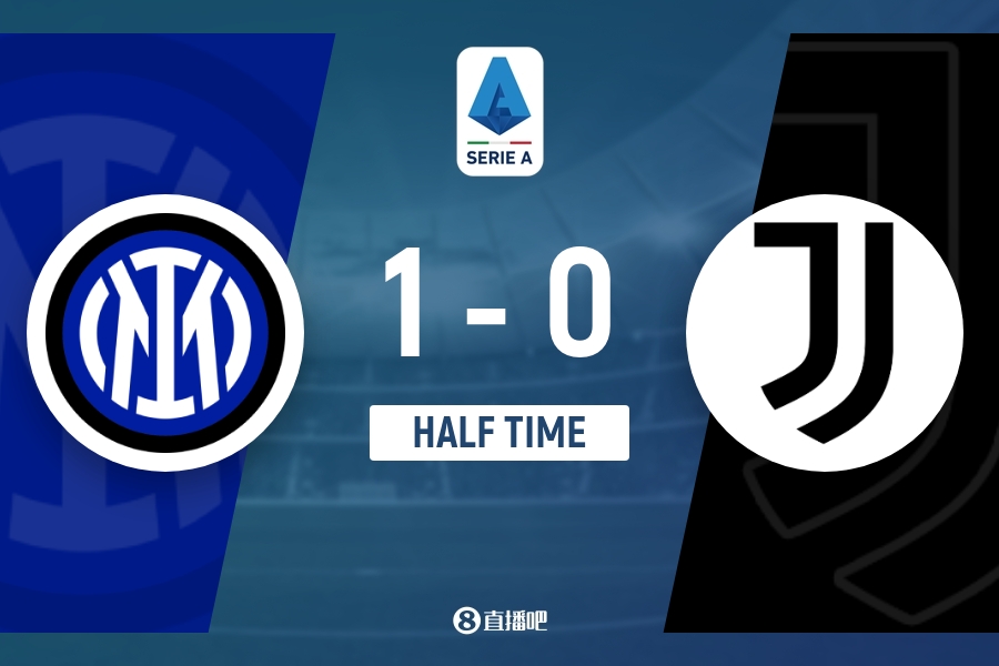 半場-國米1-0領(lǐng)先尤文 巴雷拉造加蒂烏龍尤文半場0射正