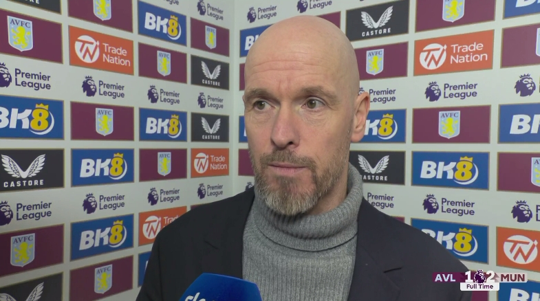 滕哈赫：比賽的強度很高&像網(wǎng)球比賽，小麥是許多球員的榜樣