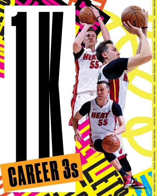 343場！鄧肯-羅賓遜生涯三分命中數(shù)達到1000記 NBA歷史最快！