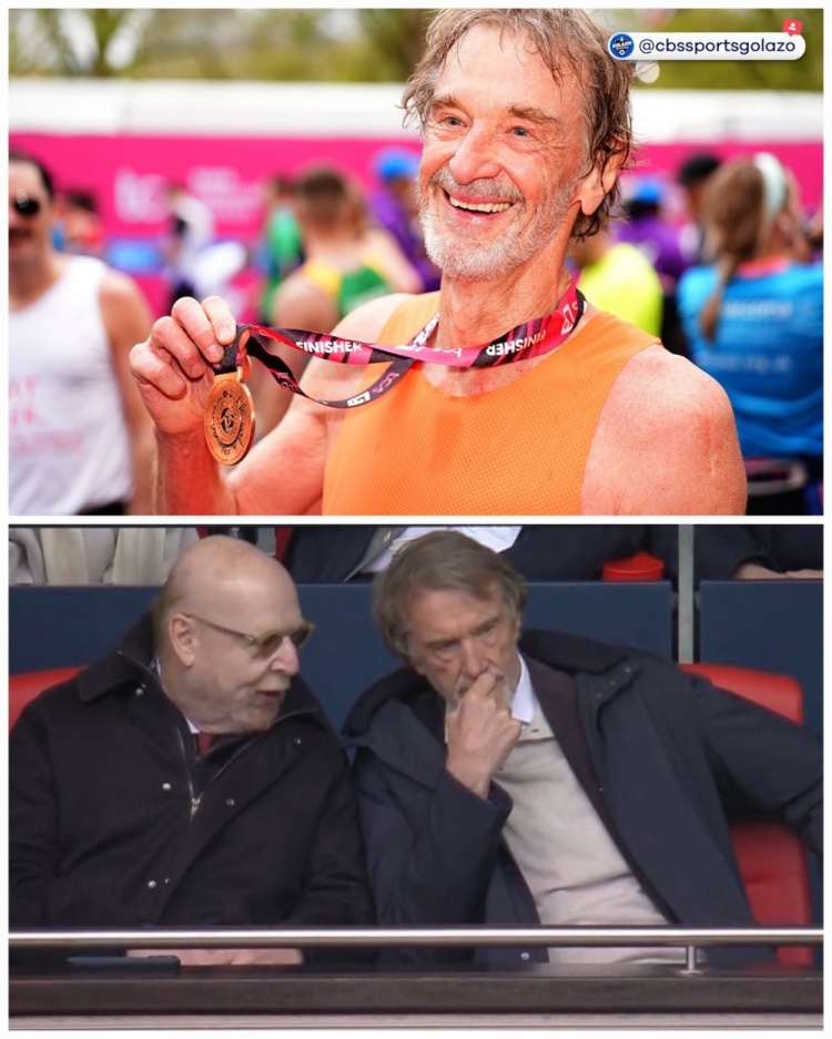 注意身體!71歲拉爵跑完馬拉松來看曼聯(lián)，到場時(shí)2-0差點(diǎn)目睹大逆轉(zhuǎn)